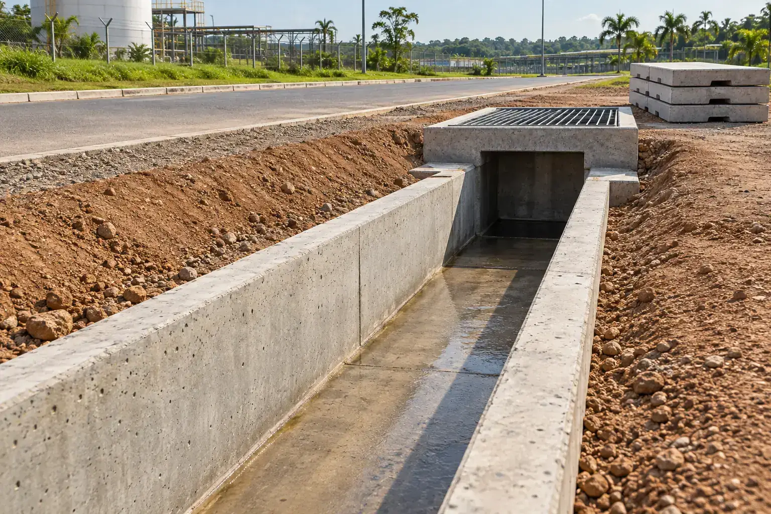 Infraestrutura, drenagem e saneamento